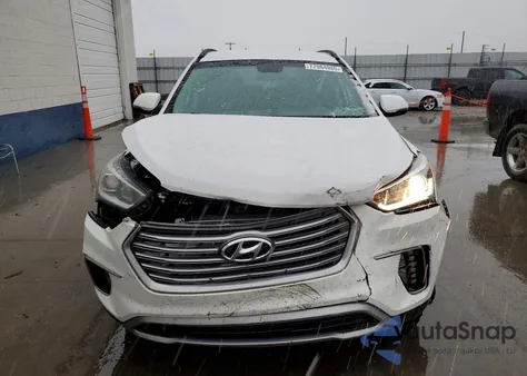 2017 Hyundai Santa Fe Se из США, поврежденный, VIN KM8SNDHF6HU187061
